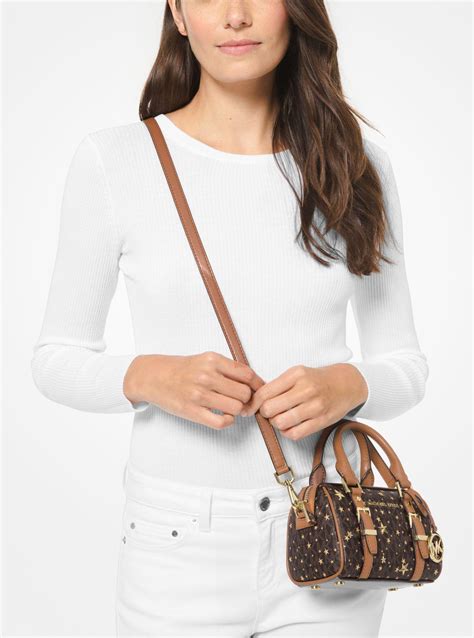 bedford gusset crossbody bag michael kors|Michael Kors bedford duffle satchel.